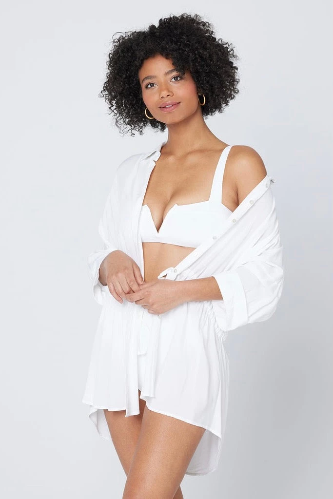 L*Space Pacifica Tunic In White 5 L*Space Pacifica Tunic In White