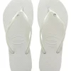 Havaianas Women's Slim Crystal Sandal In White