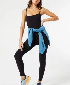 L*Space Go The Distance Jumpsuit In Black Clothing