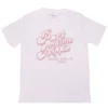 BikiniBird Part Time Hippie Tee In White/Pink BikiniBird Exclusives