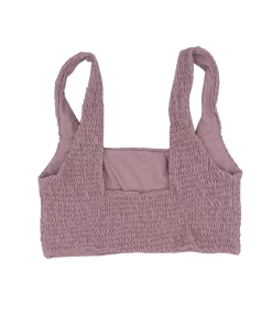 Aila Blue Pixie Top In Clam