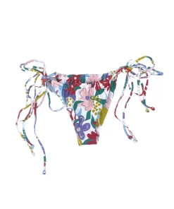 Aila Blue Conch Bottom In Hermosa Floral Bottoms