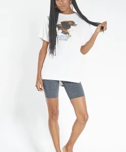 Thrills Royal Bloom Bike Short In Royal Blue Activewear