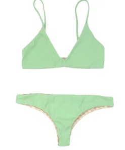 MAI Underwear Everyday Top In Emerald Ribbed