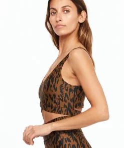 New The Upside Tropical Bowie Top In Honey 7 New The Upside Tropical Bowie Top In Honey