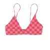 MAI Underwear Everyday Top In Pink Check Tops 2 MAI Underwear Everyday Top In Pink Check Tops