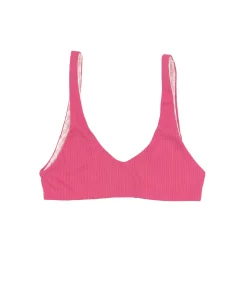 MAI Underwear Bonita Top In Punch Ribbed Tops