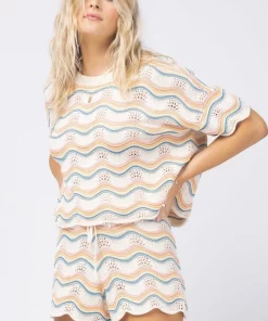 L*Space Make Waves Sweater