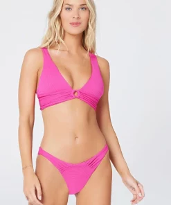 L*Space Fisher Top In Bougainvillea