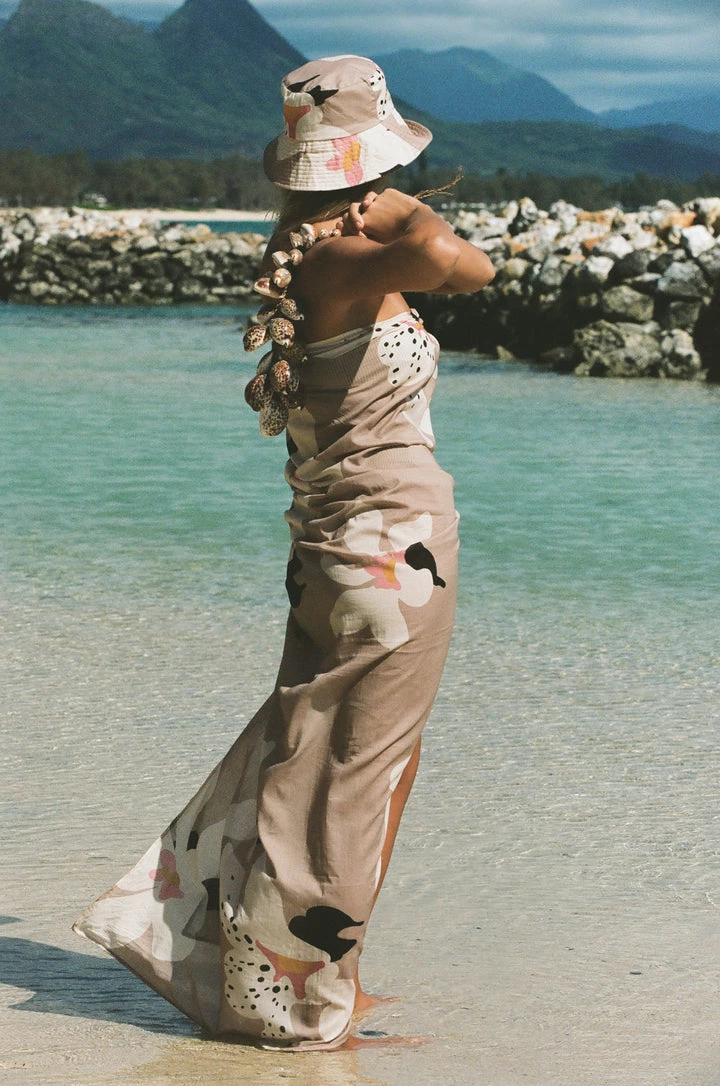 Margaret Rice Studio Sarong In The Abstract Orchid 3 Margaret Rice Studio Sarong In The Abstract Orchid