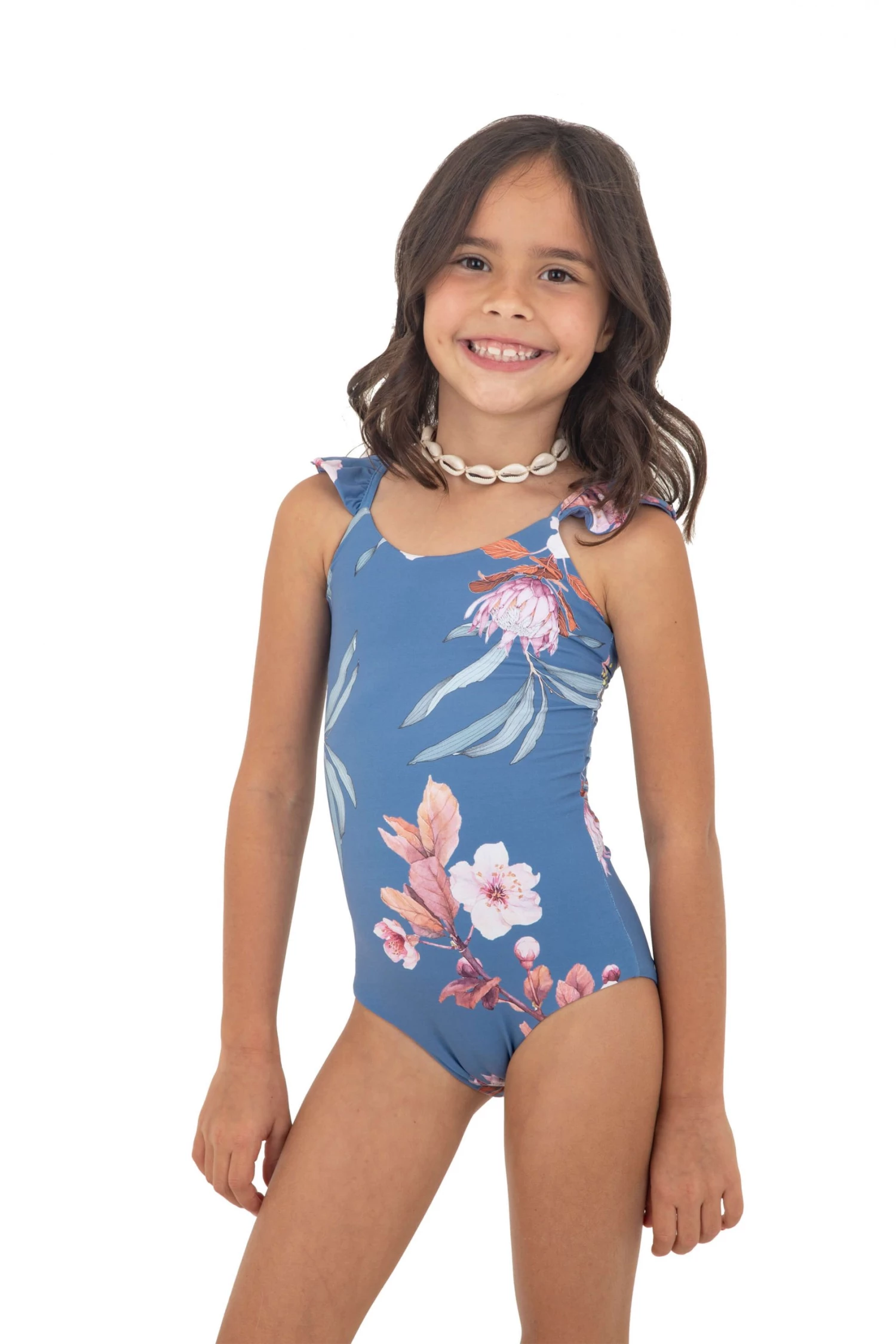 Malai Swimwear Malai Kid's Gales One Piece In Protea Mini 3 Malai Swimwear Malai Kid's Gales One Piece In Protea Mini