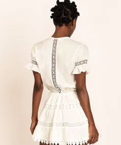 Peixoto Ora Dress In White