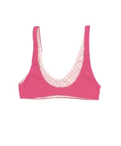 MAI Underwear Bonita Top In Punch Ribbed Tops