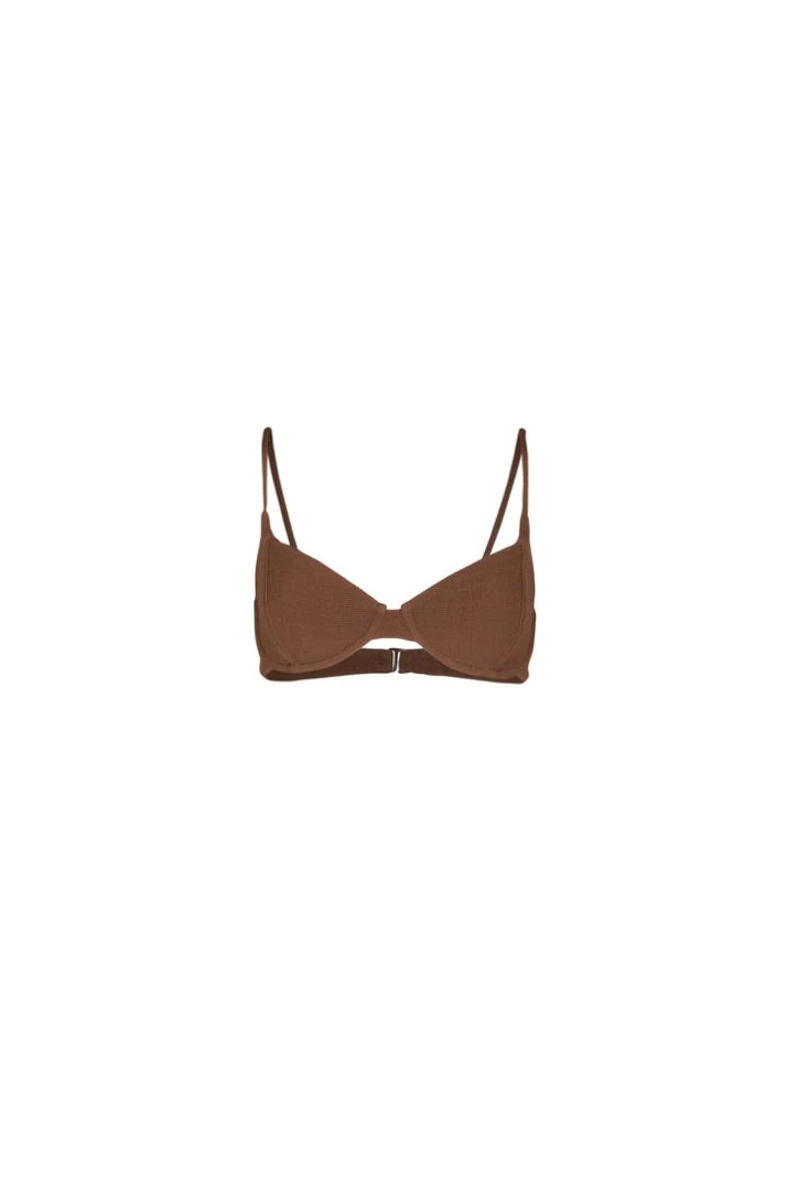 Mello Underwire Top In Chocolate 6 Mello Underwire Top In Chocolate