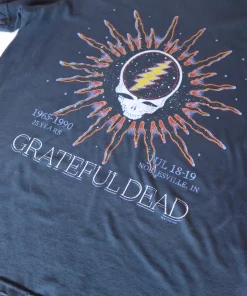 Tops JunkFood Grateful Dead Tee 1990 Tee In Blue
