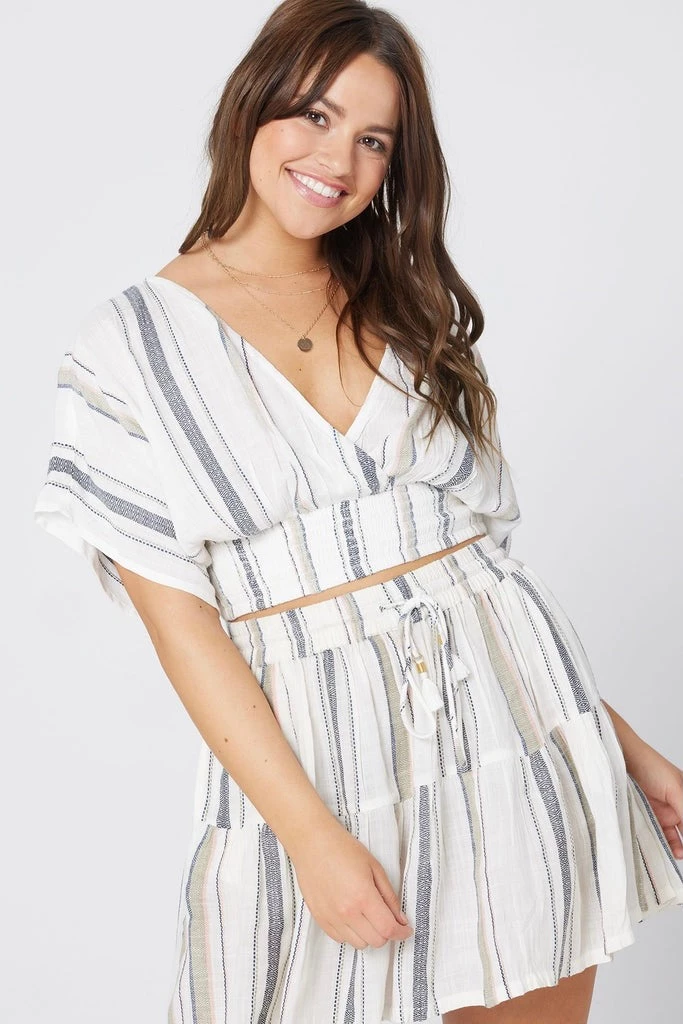 L*Space Rae Skirt In Isla Vista Stripe Clothing 4 L*Space Rae Skirt In Isla Vista Stripe Clothing