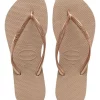 Havaianas Women's Slim Sandal In Rose Gold Clothing & Accessories