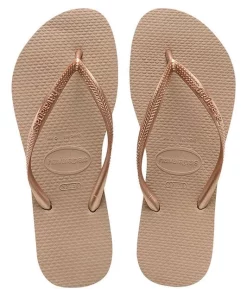 Havaianas Women's Slim Sandal In Rose Gold Clothing & Accessories