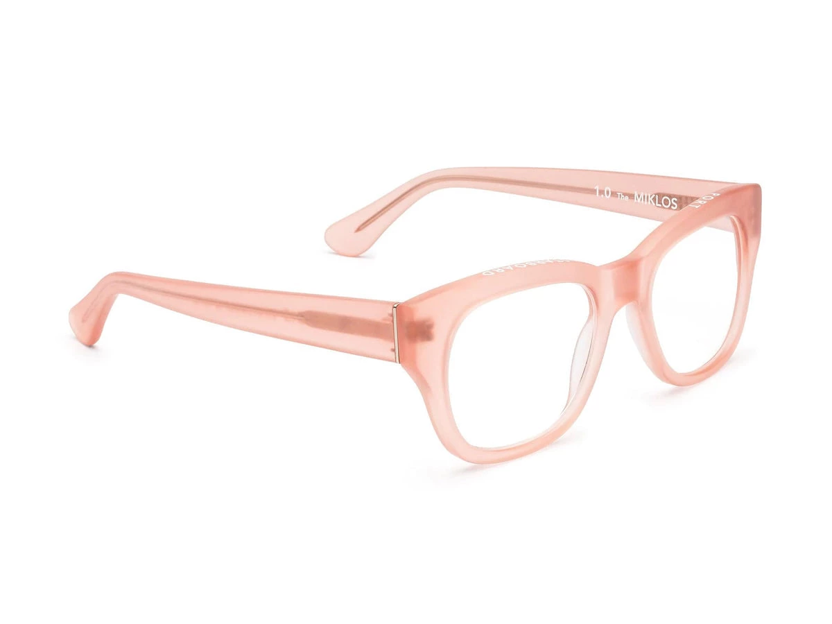 Caddis Miklos Reading Glasses In Matte Pink 5 Caddis Miklos Reading Glasses In Matte Pink