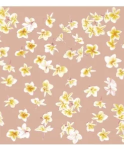 Clothing & Accessories Tag Aloha Pareo In Plumeria