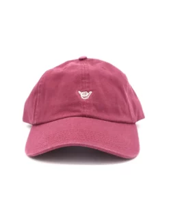 BikiniBird Shaka Baseball Hat In Maroon