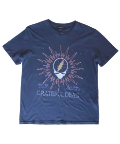 Tops JunkFood Grateful Dead Tee 1990 Tee In Blue