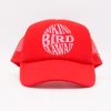 BikiniBird Exclusives BikiniBird Circle Trucker Hat In Red/Pink 1 BikiniBird Exclusives BikiniBird Circle Trucker Hat In Red/Pink