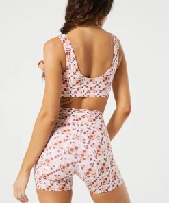 L*Space Do The Twist Bra In Block Party Activewear