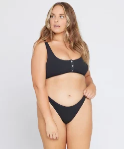 L*Space Camacho Bikini Bottom In Black Bottoms