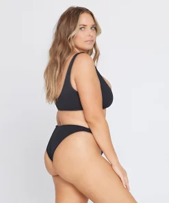 L*Space Camacho Bikini Bottom In Black Bottoms