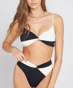 Tops L*Space Ringo Top In Black / Cream 19 Tops L*Space Ringo Top In Black / Cream