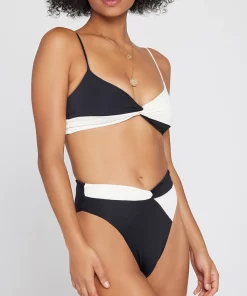 Tops L*Space Ringo Top In Black / Cream 23 Tops L*Space Ringo Top In Black / Cream