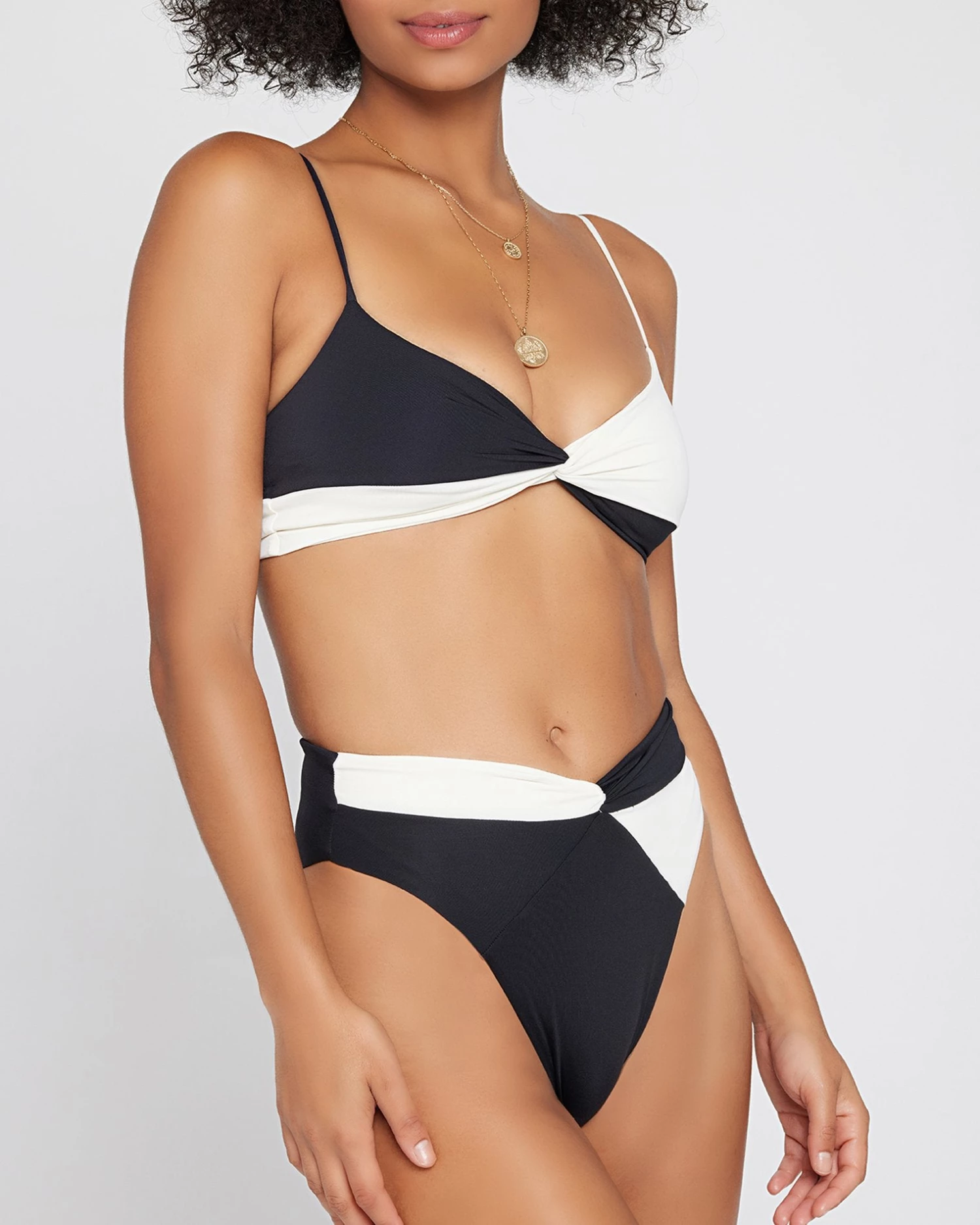 Tops L*Space Ringo Top In Black / Cream 11 Tops L*Space Ringo Top In Black / Cream