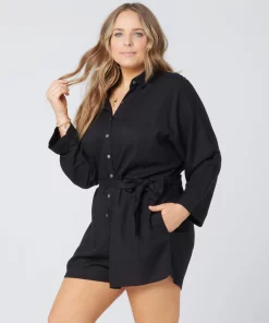 L*Space Coronado Romper In Black