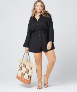L*Space Coronado Romper In Black