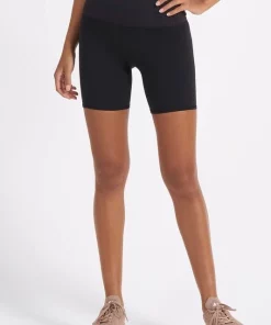 Vuori Clothing Vuori Rib Studio Short In Black Activewear