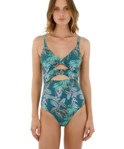 Malai Swimwear Malai Swimwear Malai Connection One Piece In Mind Jungle