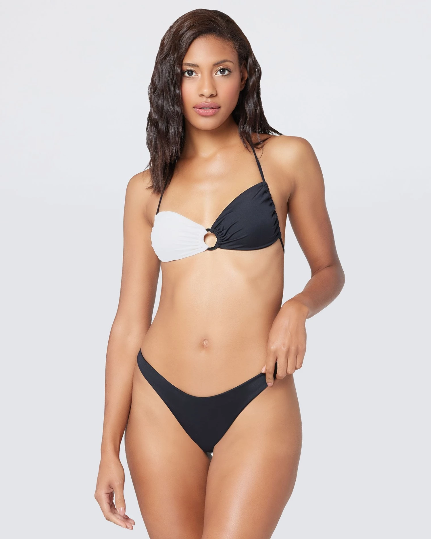 Tops L*Space Freddie Top In Black / Cream 5 Tops L*Space Freddie Top In Black / Cream