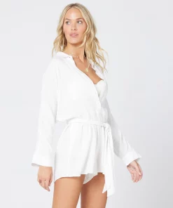 L*Space Coronado Romper In Cream
