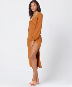 Clothing L*Space Imogen Dress In Amber 21 Clothing L*Space Imogen Dress In Amber
