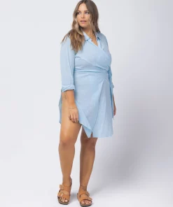 L*Space Palisades Cover-Up In Sky Blue 17 L*Space Palisades Cover-Up In Sky Blue