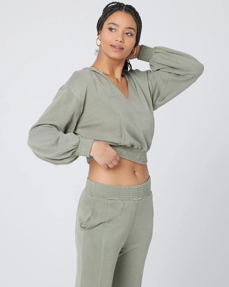 L*Space Seaglass Hoodie In Army Activewear 6 L*Space Seaglass Hoodie In Army Activewear
