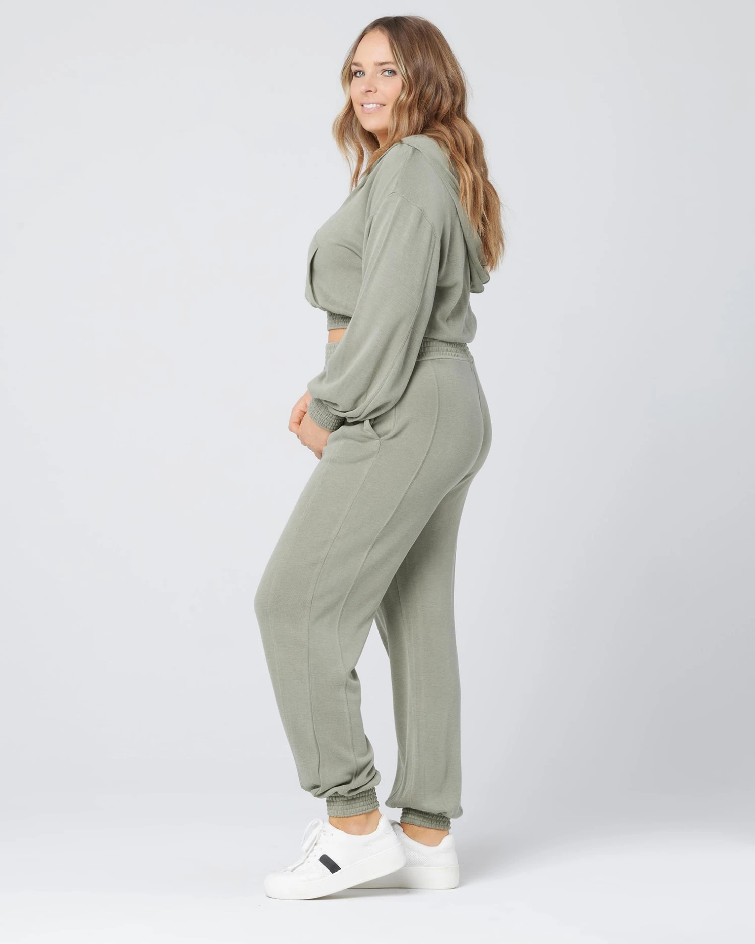 L*Space Seaglass Hoodie In Army Activewear 12 L*Space Seaglass Hoodie In Army Activewear