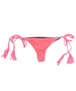 Bottoms Acacia Swimwear Polihale Crochet Bottom In Darling
