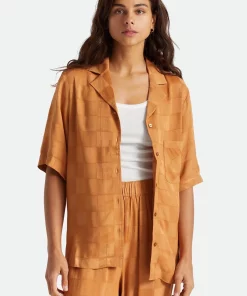 Brixton Jackpot Shirt In Lion