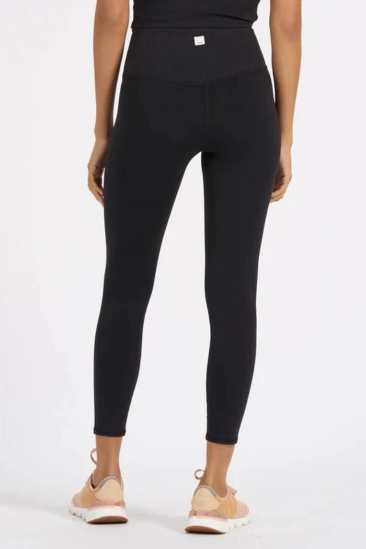 Vuori Clothing Activewear Vuori Rib Studio Legging In Black 5 Vuori Clothing Activewear Vuori Rib Studio Legging In Black