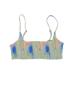 Aila Blue Alice Top In Acid Tie Dye