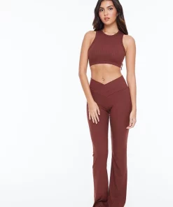 New Indah Garnet High Neck Top In Namibia