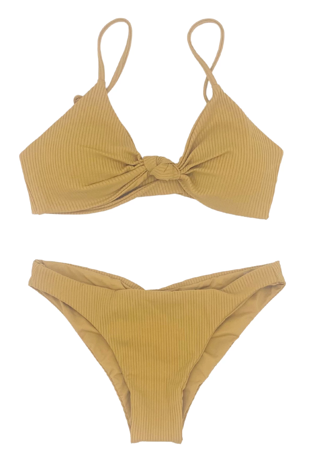 Bromelia Swimwear Bonito Top In Caramel Ribbed 7 Bromelia Swimwear Bonito Top In Caramel Ribbed