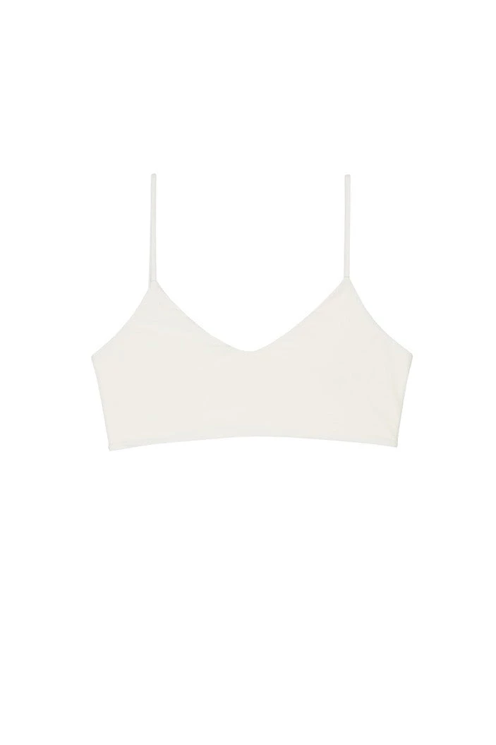 Mikoh Swimwear Mikoh Capri 2 Top In Bone Tops 3 Mikoh Swimwear Mikoh Capri 2 Top In Bone Tops